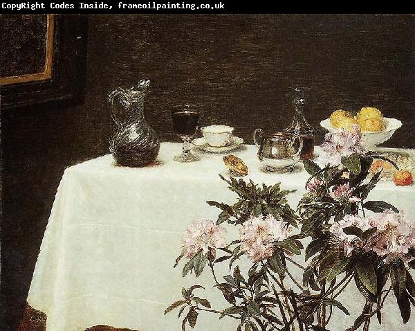 Henri Fantin-Latour Still Life, Corner of a Table,